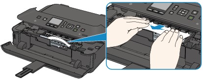 キヤノン：PIXUS マニュアル｜MG6700 series｜本製品の内部で用紙が